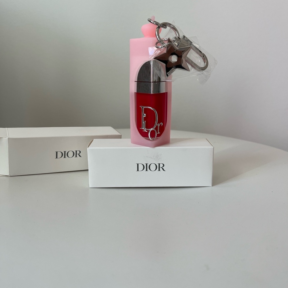Dior Lip Oil Holder Keychain